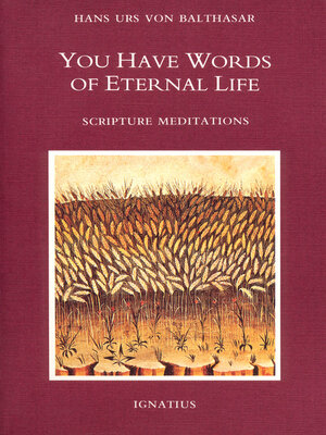cover image of You Have Words of Eternal Life